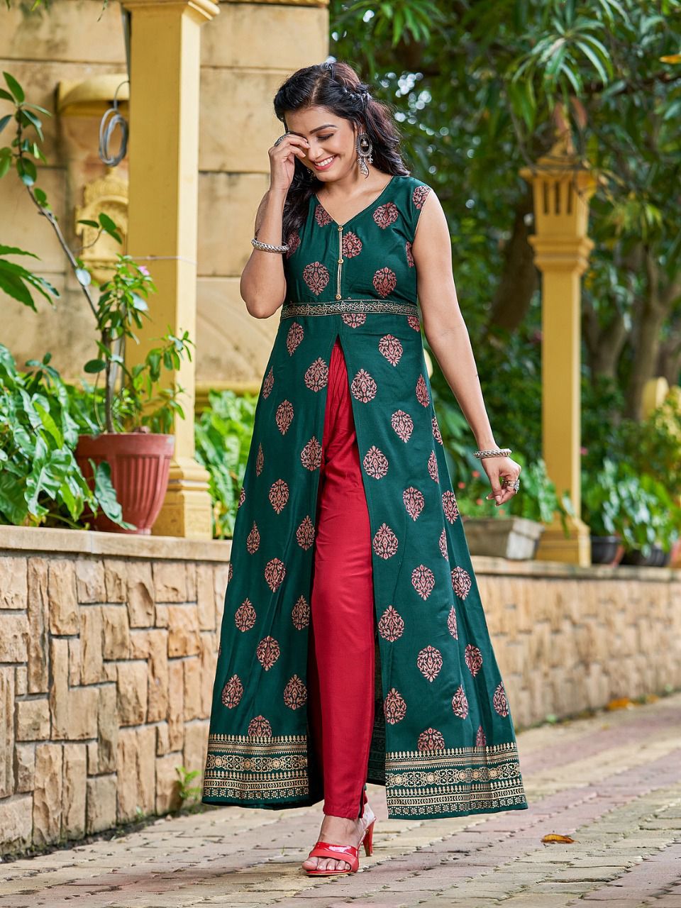 Blue Hills Summer Season 5Stylish Fancy Party Wear Kurti Collection